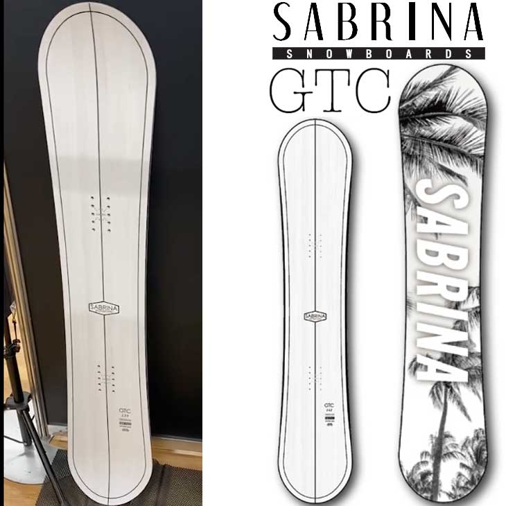 【最終値下げ】【送料無料】SABRINA スノーボードセット SABRINA 22-23 サブリナ スノーボード GTC NEWモデル ship1
