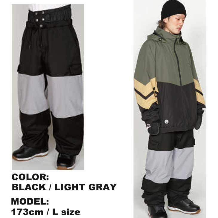 SCAPE エスケープ 23-24メンズ バギーパンツ　L Amazon.co.jp: 23-24 SCAPE/エスケープ BAGGY PANTS バギー