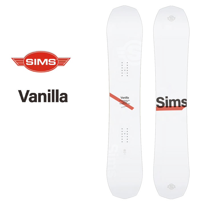 22-23 SIMS シムス 【Vanilla バニラ 】 スノーボード 板 予約販売品 11月入荷予定 ship1  :22si01wvani:FLEAboardshop - 通販 - Yahoo!ショッピング