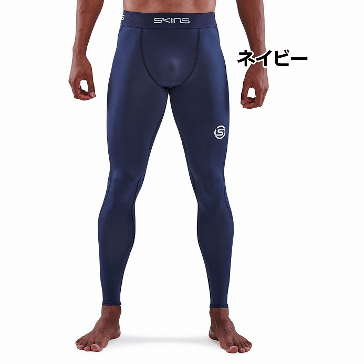 新品★Sサイズ Skins Series 1 Long Tights メンズBK SKINS（スキンズ） SERIES-1 シリーズ ワン MENS LONG TIGHTS 【13200