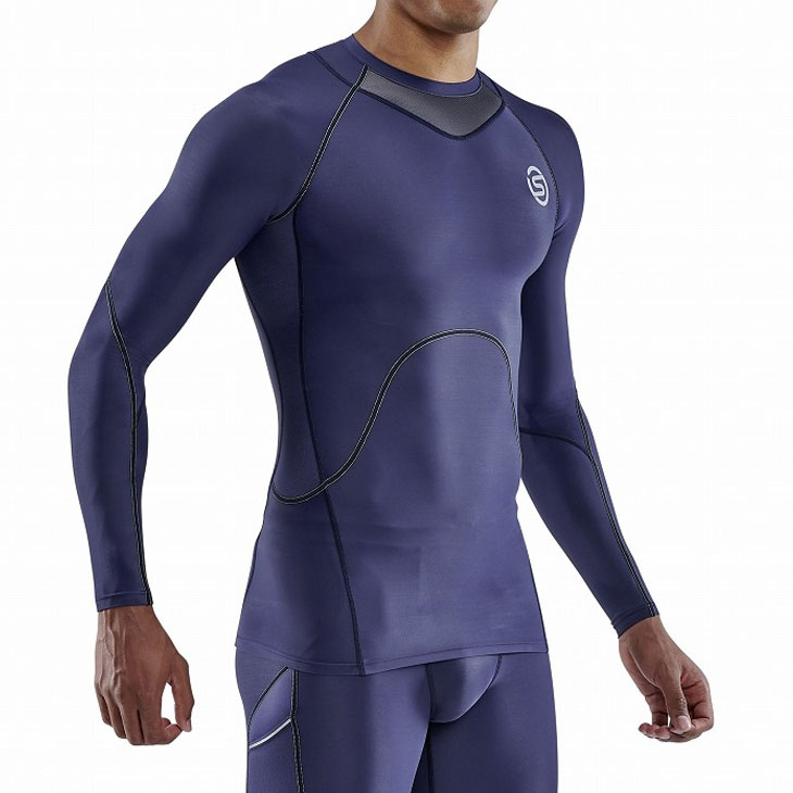【SKINS】新品未使用未開封 スキンズ　ロングスリーブTシャツ　サイズ：XS 新品、未使用】SKINS スキンズ 高機能ロングスリーブTシャツ