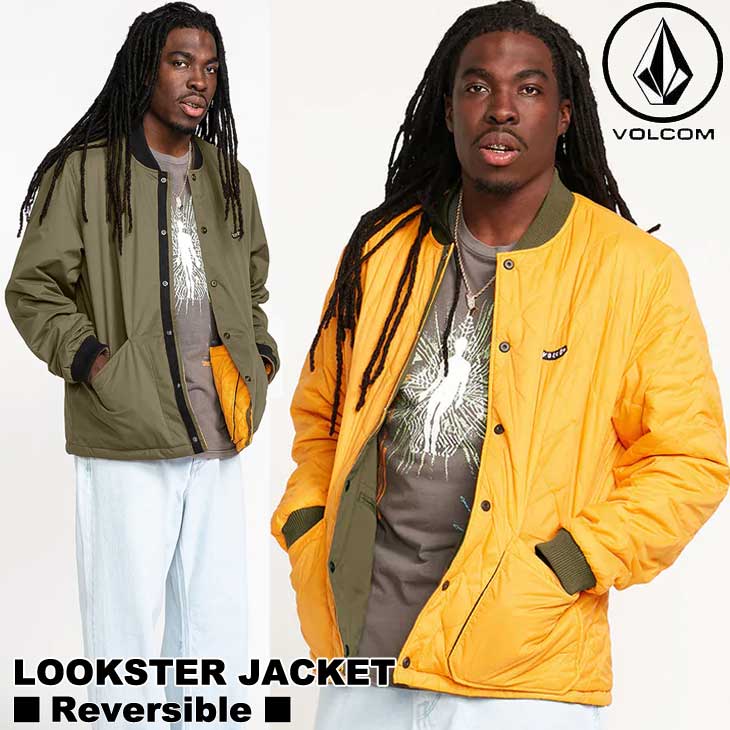 VOLCOM ボルコム　パフジャケット VOLCOM SKATE GOLDSMOOTH JACKET BLC ボルコム メンズ フーデッドパフ
