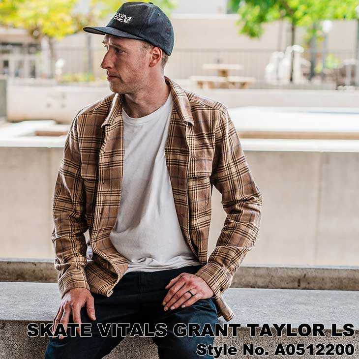 ボルコム VOLCOM シャツ メンズ 2022秋冬 SKATE VITALS GRANT TAYLOR