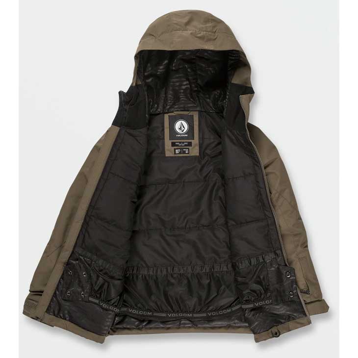 volcom キッズ140 スノーボードジャケット　ヴォルコム  迷彩　カモフラ VOLCOM 22-23 スノーボード ウェア ボルコム キッズ ウエアー