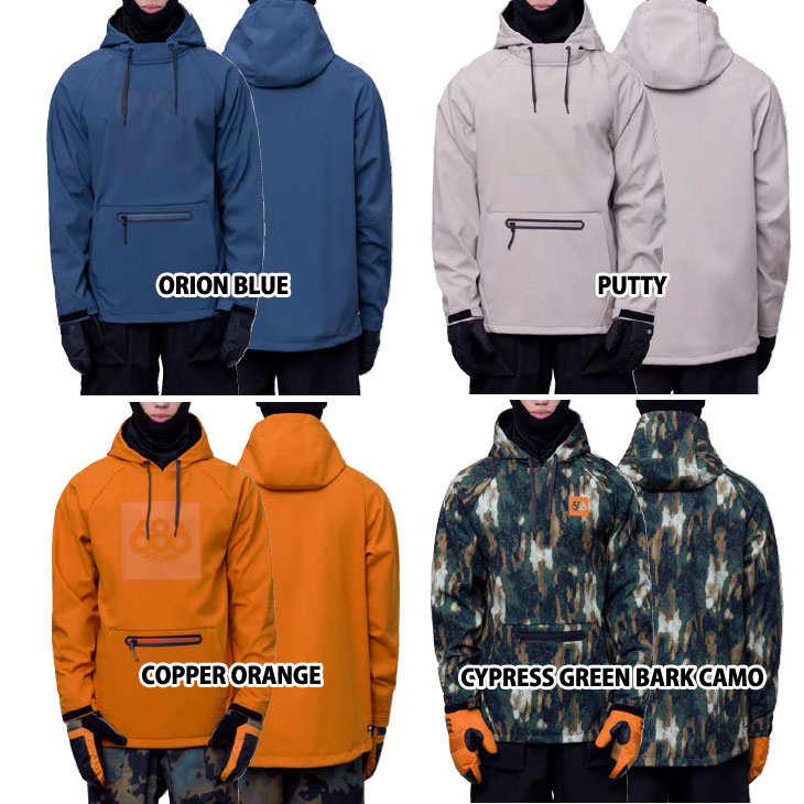 686（シックスエイトシックス） 23-24 686 ウェアー Waterproof Hoody