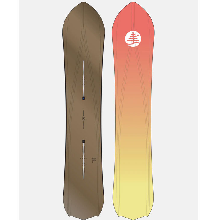 BURTON 23-24 バートン スノーボード パウダー Family Tree 3D