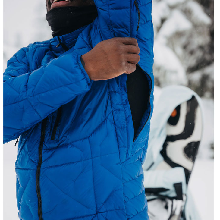 BURTON ネイビー フード付きジャケット BURTON バートン ウェア Men's Covert Jacket 2.0 24-25(2025