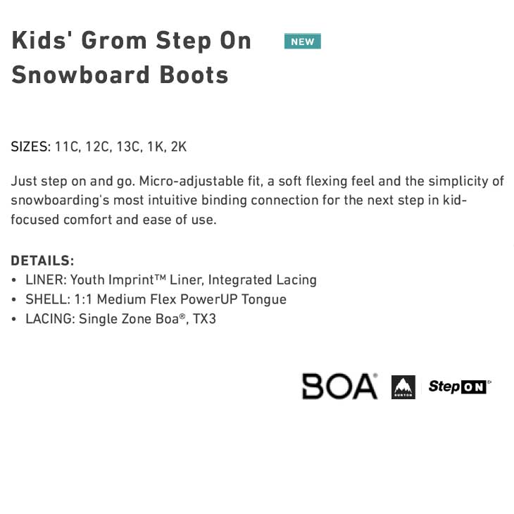 BURTON（バートン） 23-24 BURTON Step On ステップオン ブーツ Kids