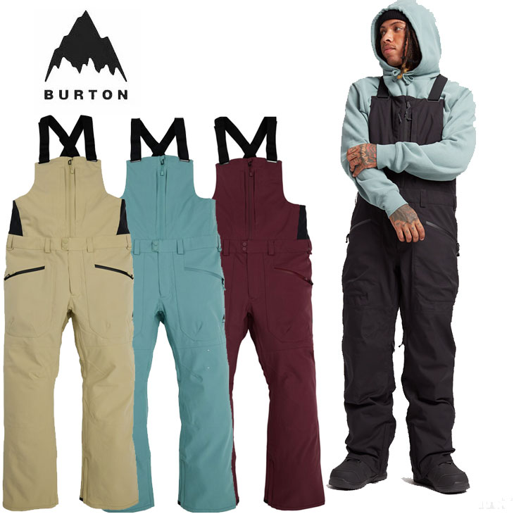 43dウエアービブパンツ2L〜3L 23〜24モデル BURTON（バートン） 23-24 BURTON メンズ スノーボード ウエアー Men's