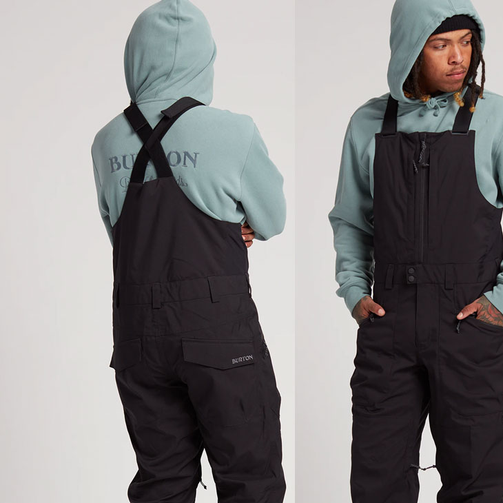 新品　バートン BURTON メンズ リザーブ 2L ビブパンツ　防水 BURTON（バートン） 23-24 BURTON メンズ スノーボード ウエアー Men's