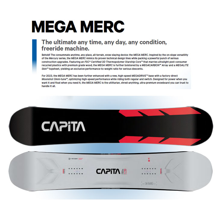 011 ARTISTIC（ゼロワンワンアーティスティック） 23-24 CAPiTA