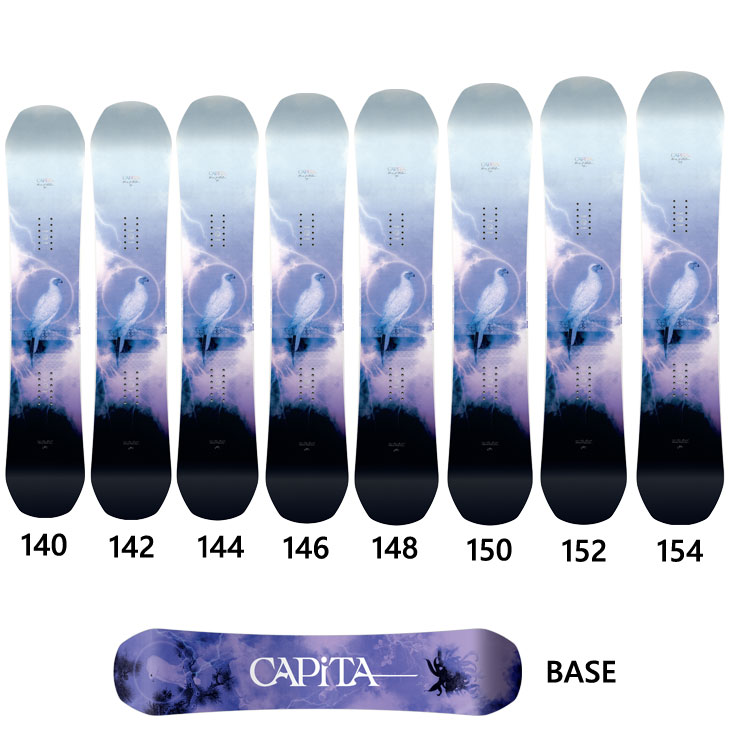 CAPiTA スノーボード バーズオブフェザー　144 キャピタ 24-25モデル. CAPITA .『 BIRDS OF A FEATHER 』. キャピタ