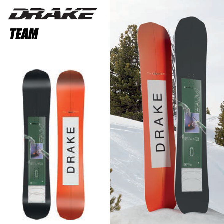 23-24 DRAKE ドレイク スノーボード 板 TEAM チーム ship1 予約販売品