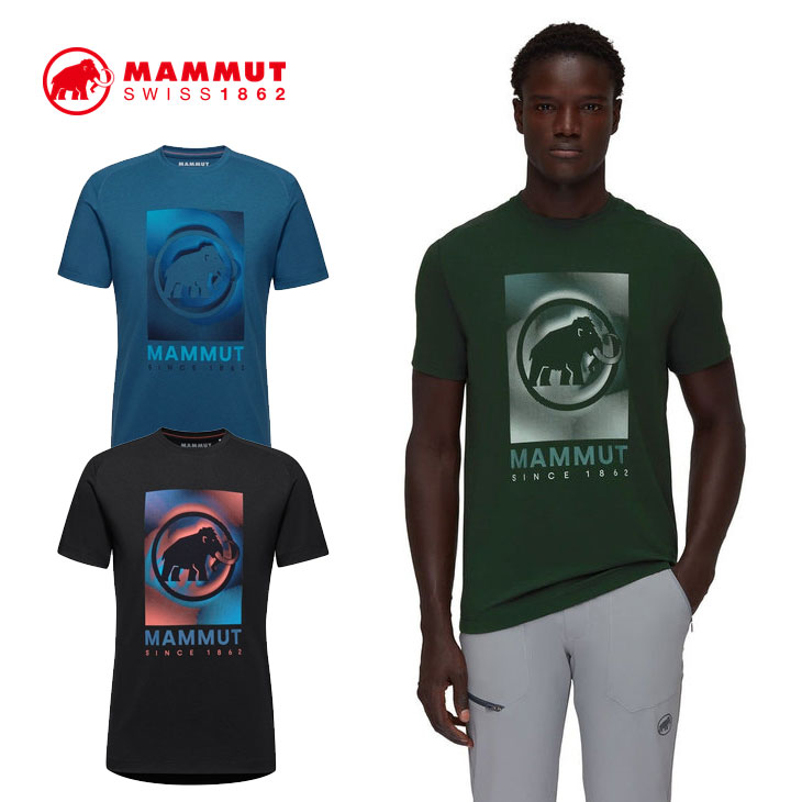 Mammut - マムート   Tシャツ①2枚組！美品！ 楽天市場】マムート tシャツ メンズ mammut QD ロゴ プリント T