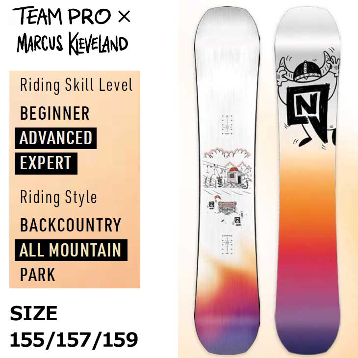 NITRO(スポーツ) 23-24 NITRO ナイトロ スノーボード TEAM PRO x
