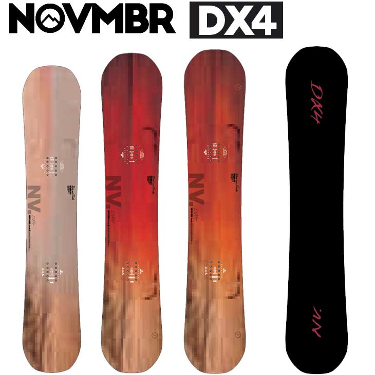 November DX4 152cm 2023-24モデル NOVEMBER(スポーツ) 23-24 NOVEMBER ノベンバー スノーボード