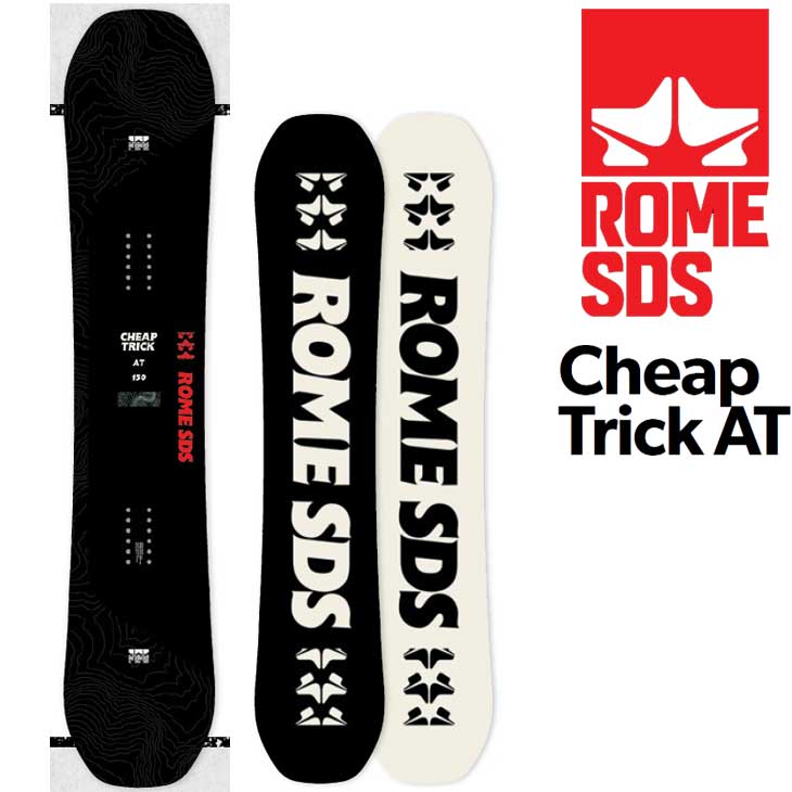 ROME SDS 23-24 ROME SDS ローム スノーボード CheapTrick AT チープ