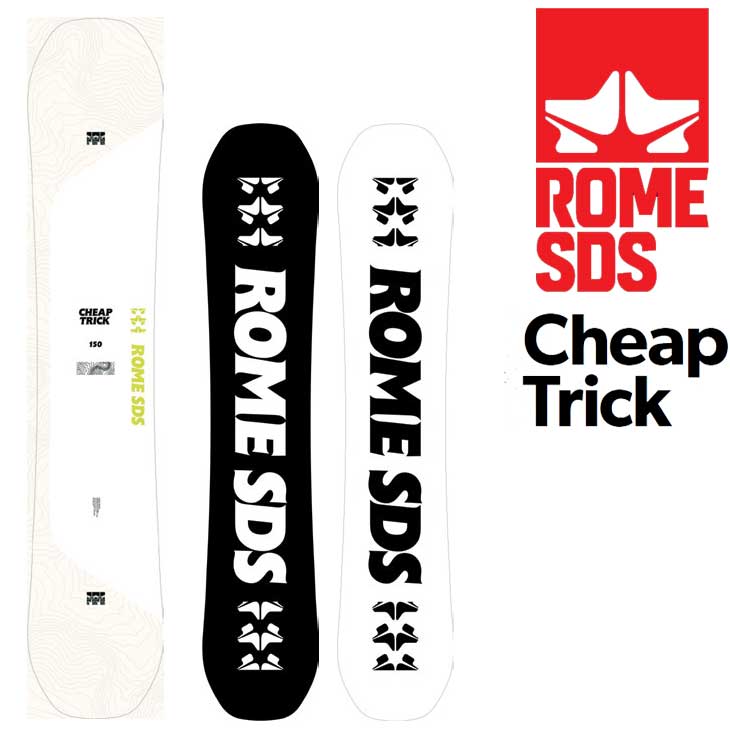 ROME SDS CHEAP TRICK 150 スノーボード　23-24 ROME SDS 23-24 ROME SDS ローム スノーボード CheapTrick チープ
