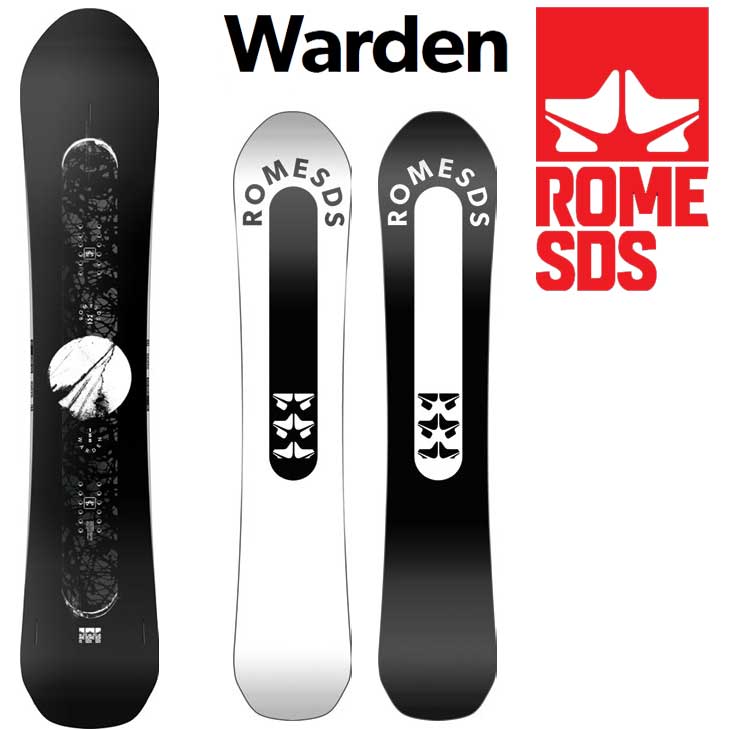 ROME SDS 23-24 ROME SDS ローム スノーボード Warden ship1【返品種別
