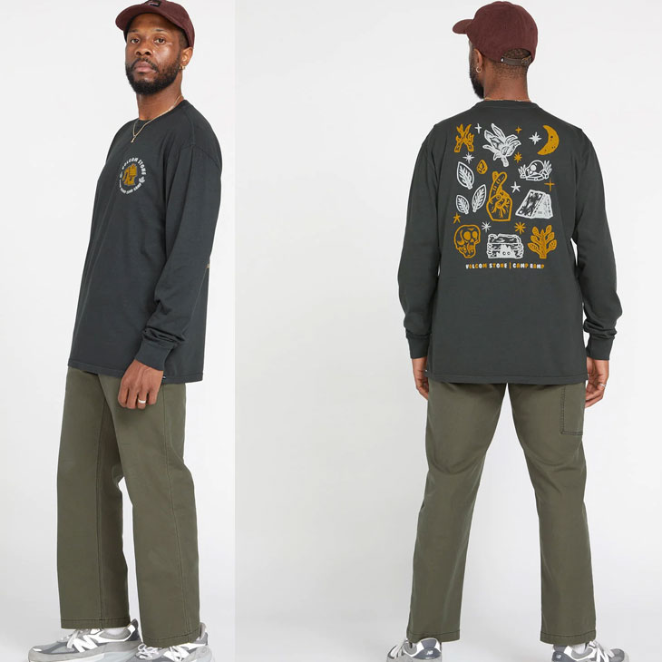 VOLCOM（ボルコム） ロングTシャツ 長袖 V ENT Fat Tony Long Sleeve