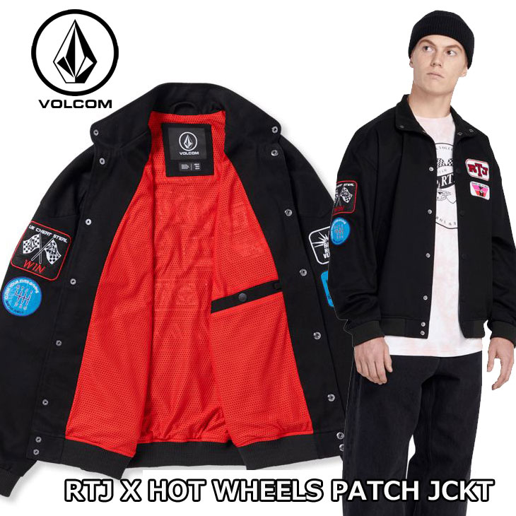 VOLCOM（ボルコム） ジャケット RTJ X HOT WHEELS PATCH JACKET