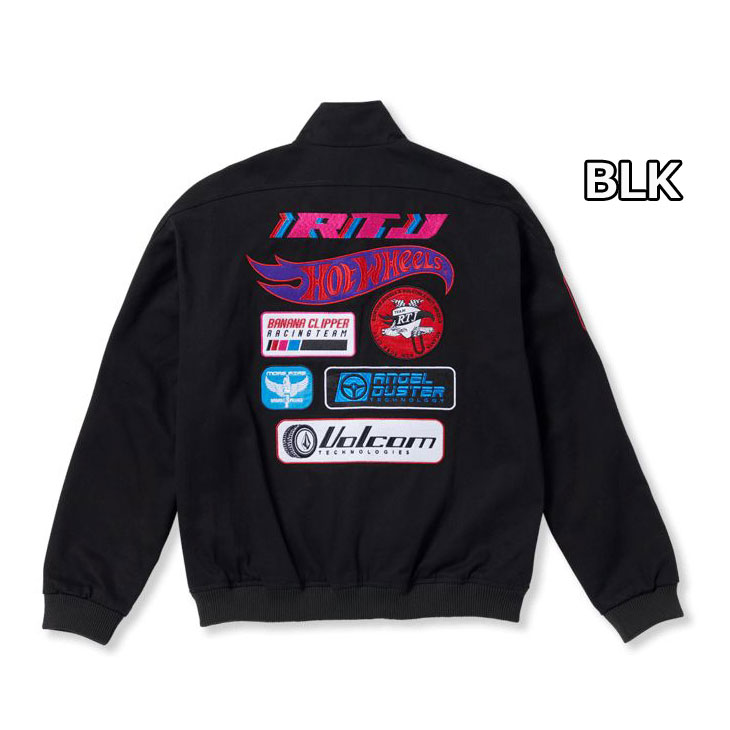 VOLCOM（ボルコム） ジャケット RTJ X HOT WHEELS PATCH JACKET