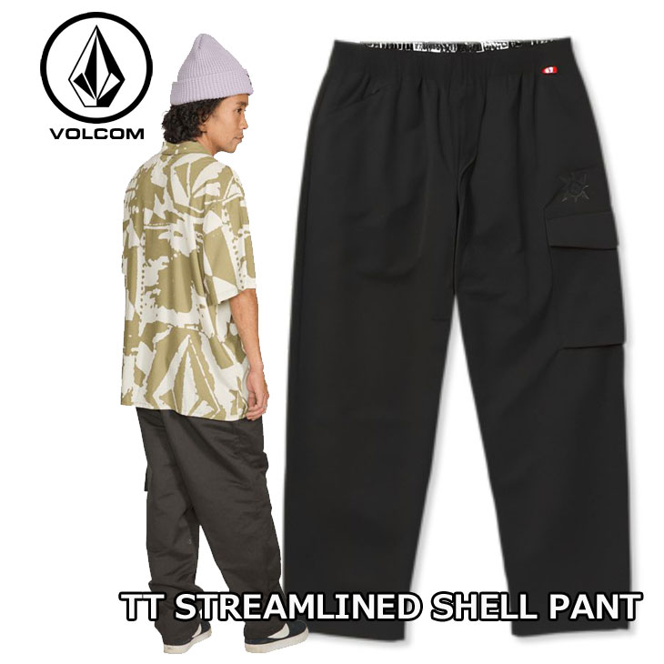 VOLCOM（ボルコム） カーゴパンツ TT STREAMLINED SHELL PANT A1232306