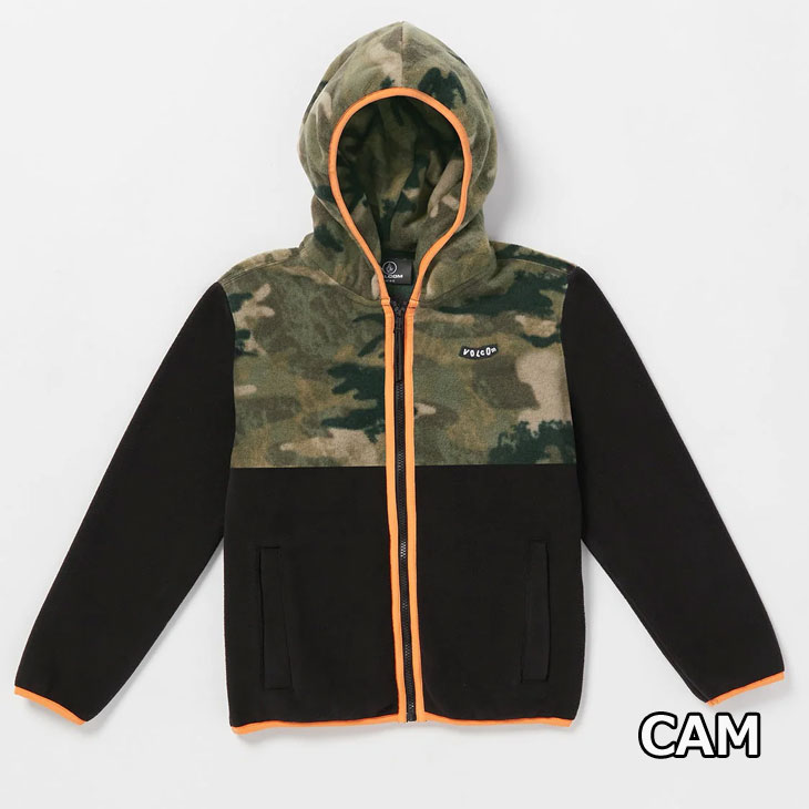 VOLCOM（ボルコム） キッズ フリース ジャケット Big Boys Polar