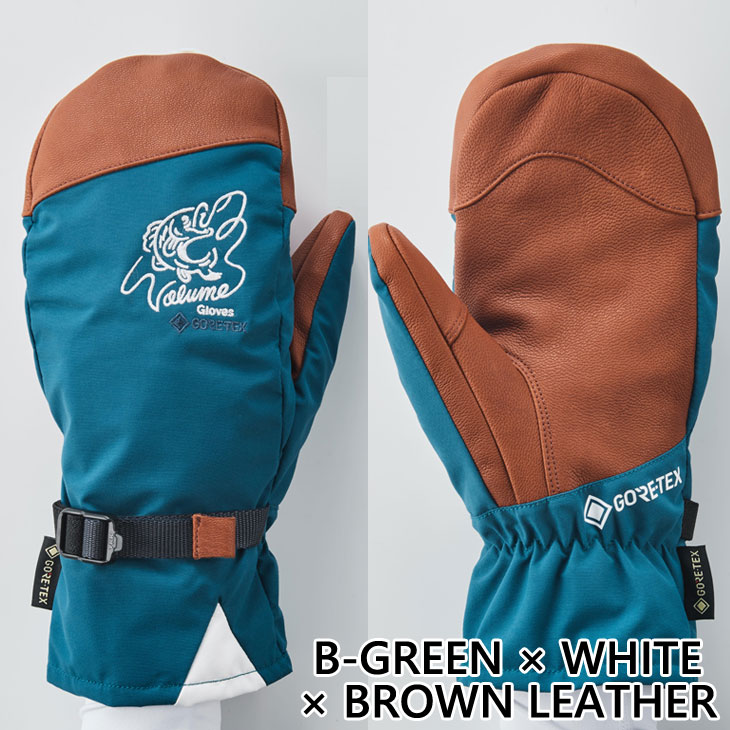 REW 23-24 VOLUME GLOVES グローブ ミトン MITTEN KING LEATHER MODEL