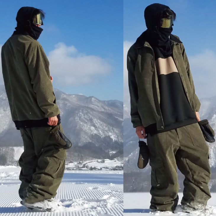 べスプ VESP CORDUROY COACH JACKET 23-24 VESP 23-24 SNOW WEAR ベスプ スノー ウエアー Corduroy Coach
