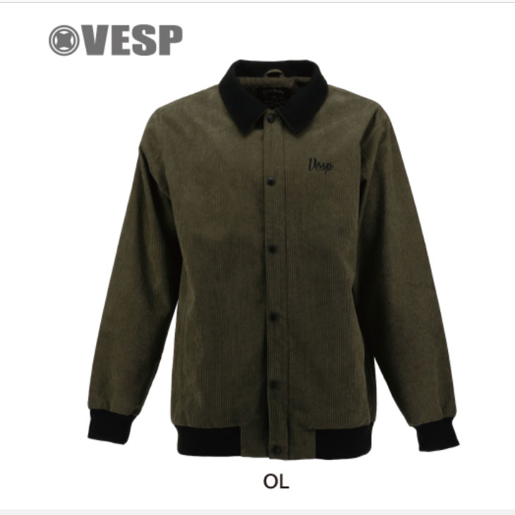 べスプ VESP CORDUROY COACH JACKET 23-24 VESP 23-24 SNOW WEAR ベスプ スノー ウエアー Corduroy Coach