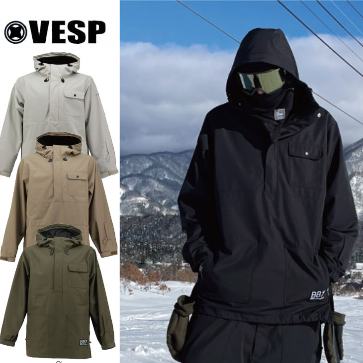 23-24 VESP SNOW WEAR ベスプ スノー ウエアー Simple Anorak