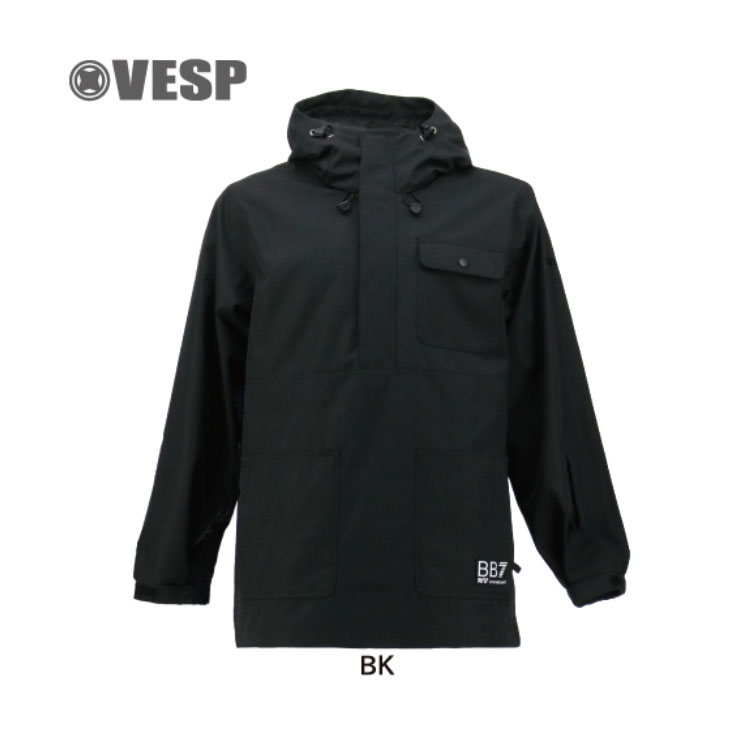 VESPスノーボード ウェア　ユニセックスVPMJ1042 23-24モデル　M VESP 23-24 SNOW WEAR ベスプ スノー ウエアー Simple Anorak