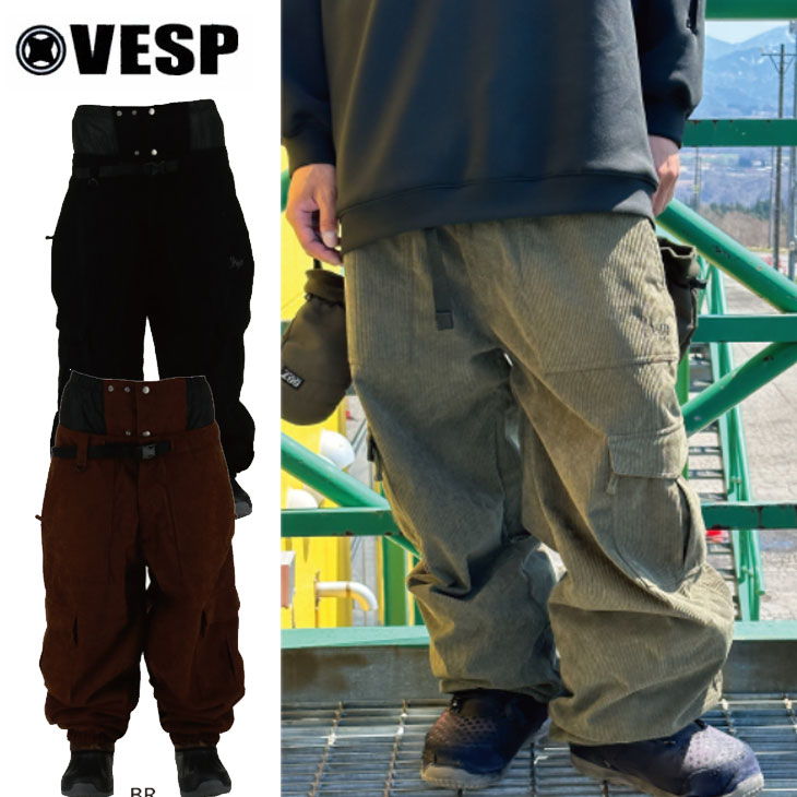 23-24 VESP SNOW WEAR ベスプ スノー ウエアー パンツ Corduroy Wide