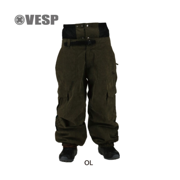 23-24 VESP SNOW WEAR ベスプ スノー ウエアー パンツ Corduroy Wide