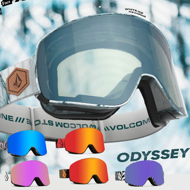 VOLCOM スノーゴーグル ODYSSEY VOLCOM 23-24 ボルコム スノボ ゴーグル SNOW Odyssey Goggle