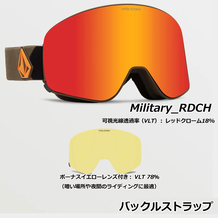 VOLCOM 23-24 ボルコム スノボ ゴーグル SNOW Odyssey Goggle