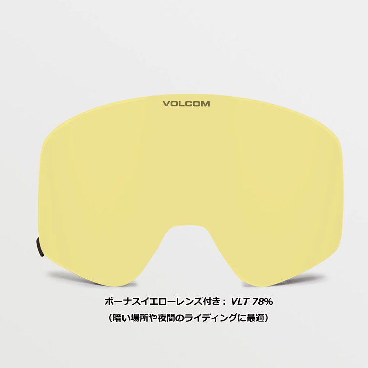 VOLCOM（ボルコム） 23-24 スノボ ゴーグル SNOW Odyssey Goggle Op