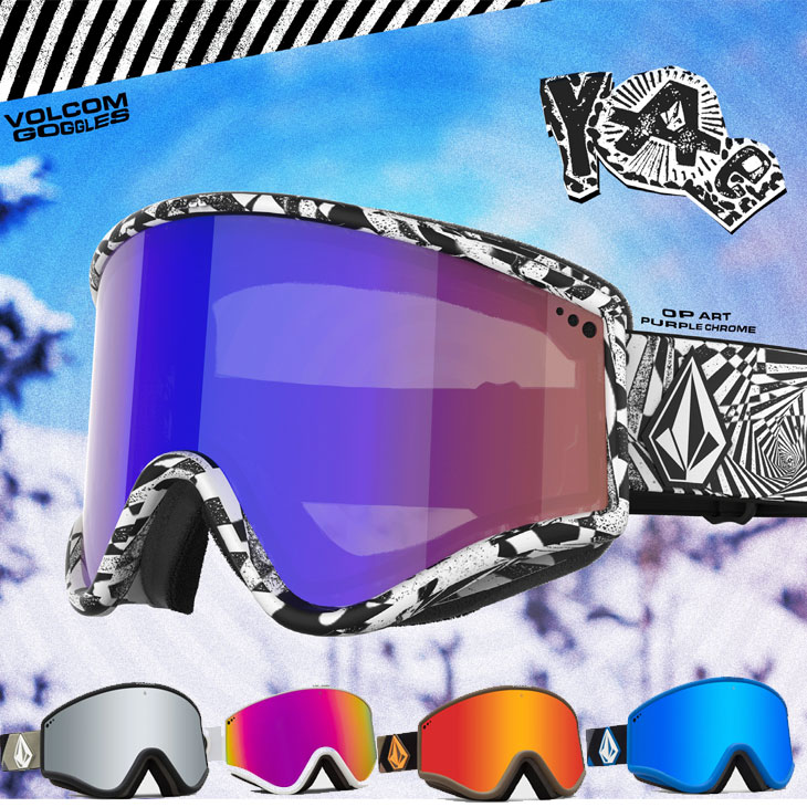 新品 VOLCOM YAE ゴーグル ボルコム スキー スノーボード VOLCOM 23-24 ボルコム スノボ ゴーグル SNOW Yae Goggle