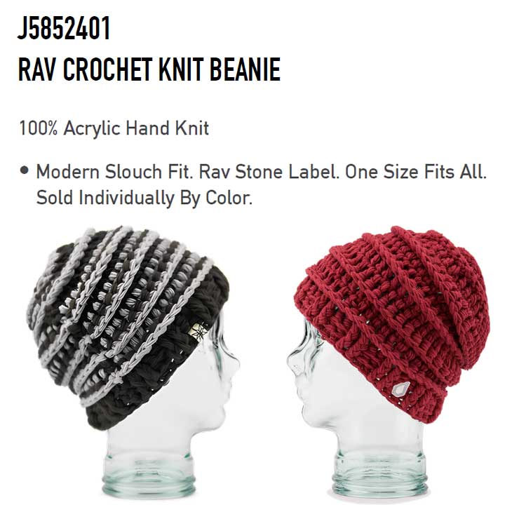 AA（ダブルエー） 23-24 ボルコム VOLCOM ビーニー スノーボード RAV