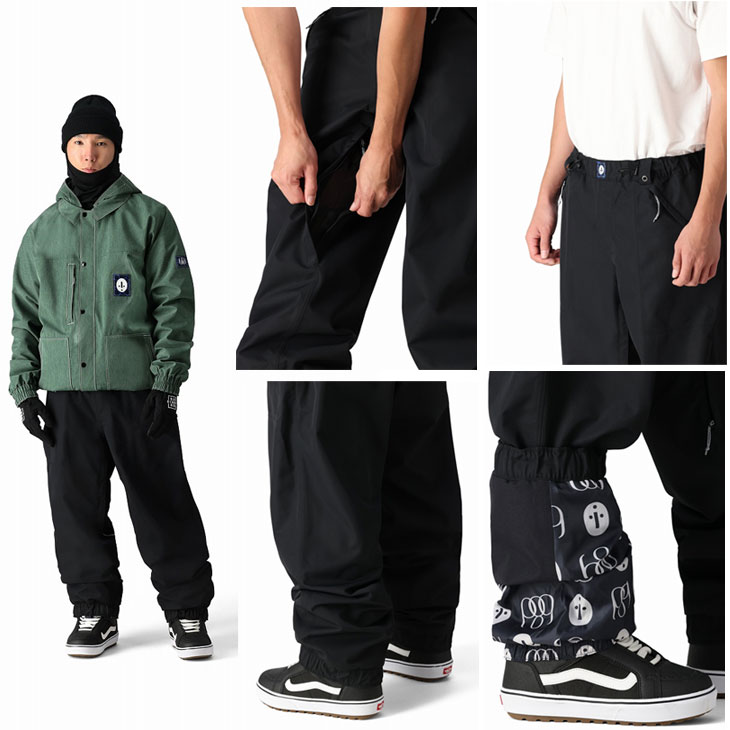 スノーボード 686 DOJO PANT 24-25 686（シックスエイトシックス） 24-25 686 スノーボード ウエア パンツ