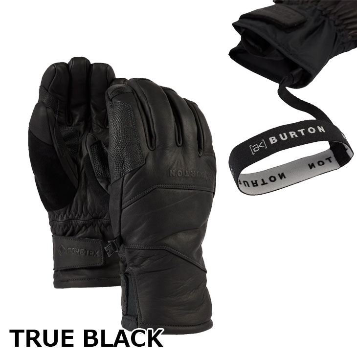 Burton ミトングローブ 黒　レザー メンズ Burton ゴンディ GORE-TEX レザー ミトン | Burton.com