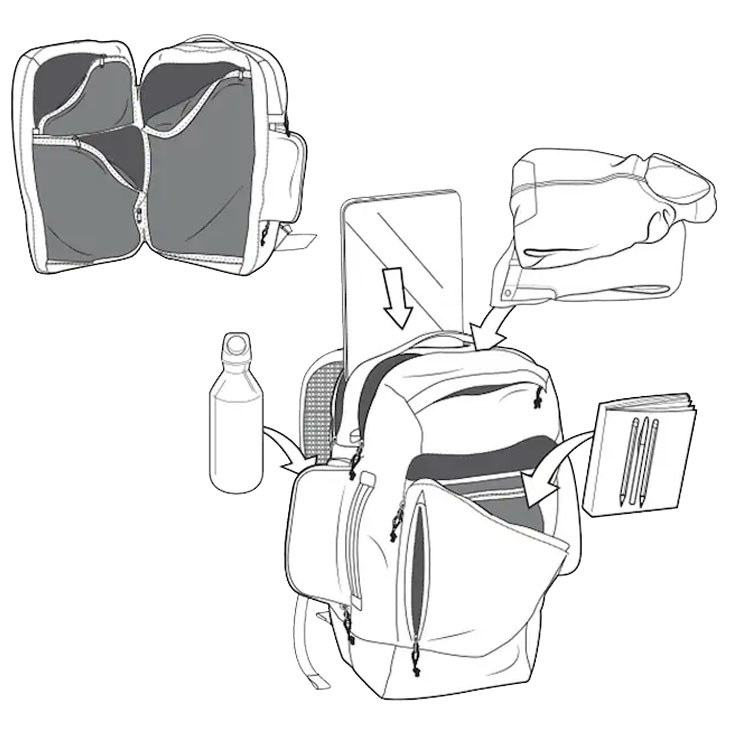 BURTON 24-25 バートン リュック バックパック Multipath 27L