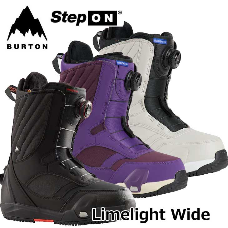 Burton／バートン/ライムライト/ワイド/ステップオン/24 BURTON（バートン） 24-25 BURTON レディース Women's Limelight