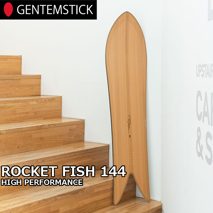 24-25 GENTEMSTICK ゲンテンスティック スノーボード ROCKET FISH HIGH