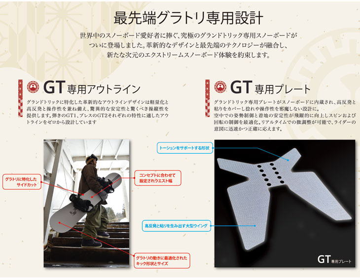 OGASAKA（オガサカ） 24-25 leverage snow board レバレッジ