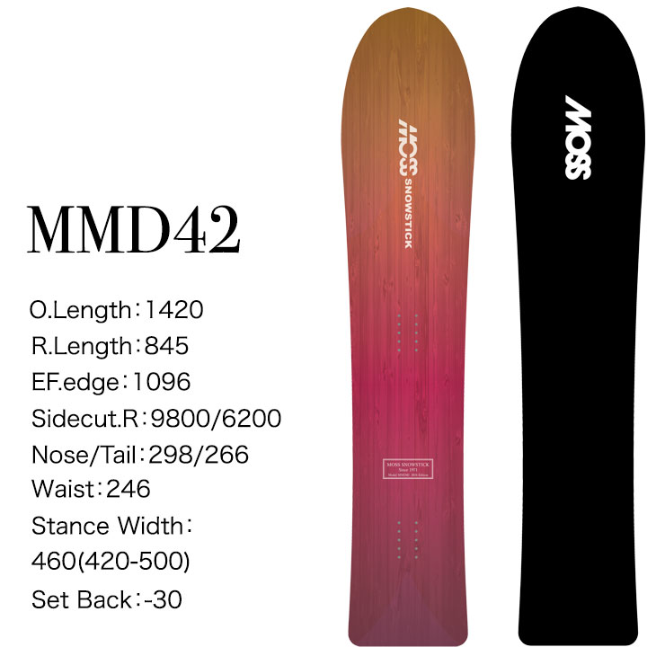 モス（MOSS） 24-25 MOSS SNOWSTICK スノースティック MMD42 ship1