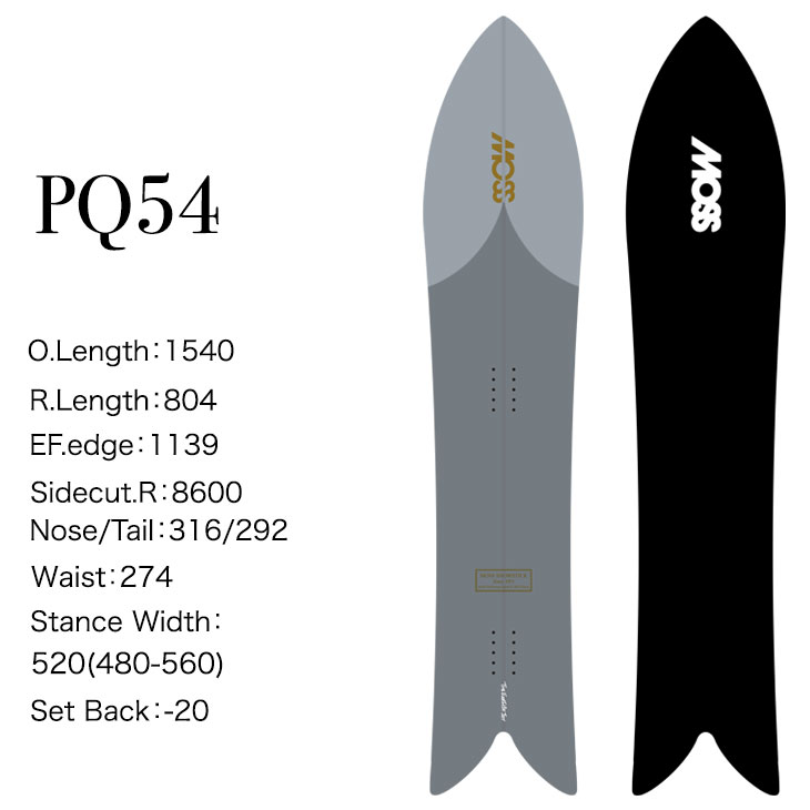 モス（MOSS） 24-25 MOSS SNOWSTICK スノースティック PQ54 ship1