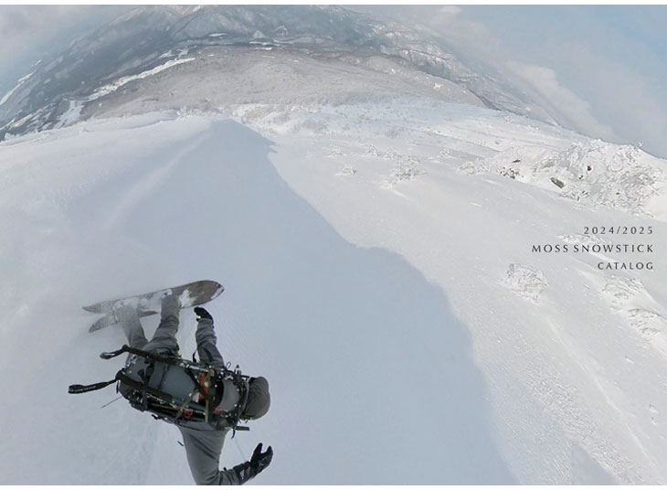 モス 24-25 MOSS SNOWSTICK スノースティック LL 166 日本製