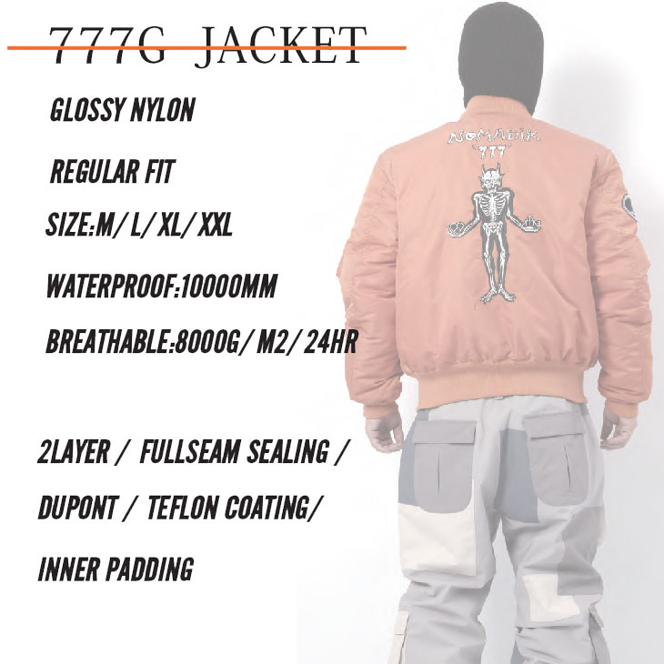 NOMADIX 24-25 NOMADIK ノマディック ウエアー 777G JACKET ジャケット